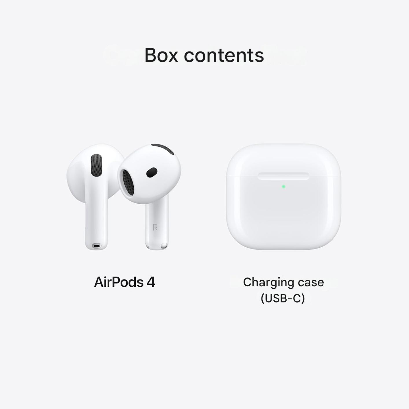 AirPods 4 Wireless Headphones, Bluetooth Headsets and Earbuds