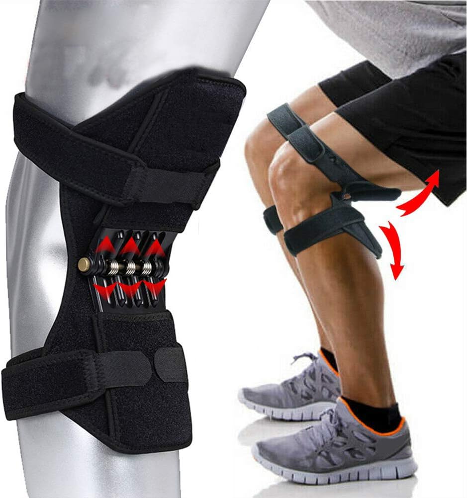 Knee Support Brace for Pain Relief – Anti-Arthritis Stabilizer – Adjustable Compression Knee Sleeve