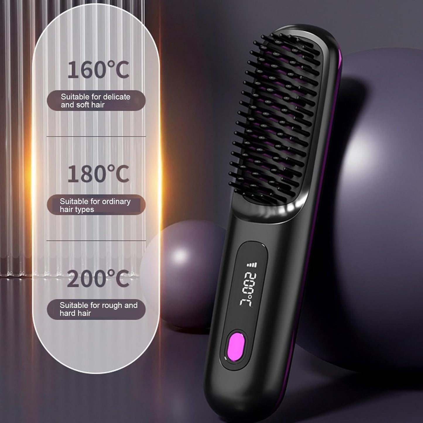 Hair Straightener Brush