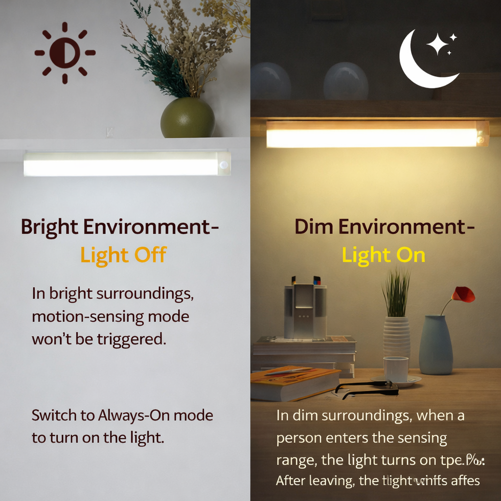 Rechargeable Motion Sensor LED Light ✨