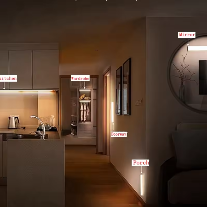 Rechargeable Motion Sensor LED Light ✨