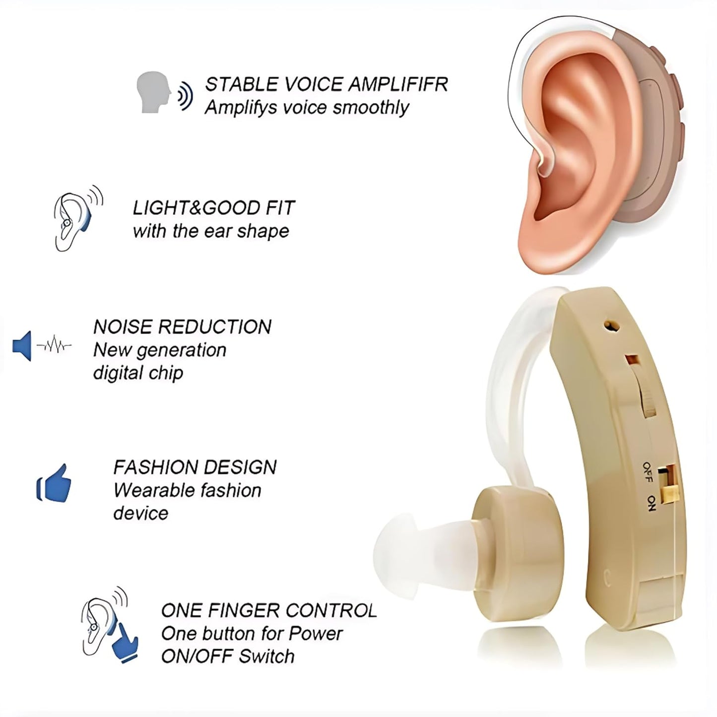 Sound Increaser for Ear (HE01)